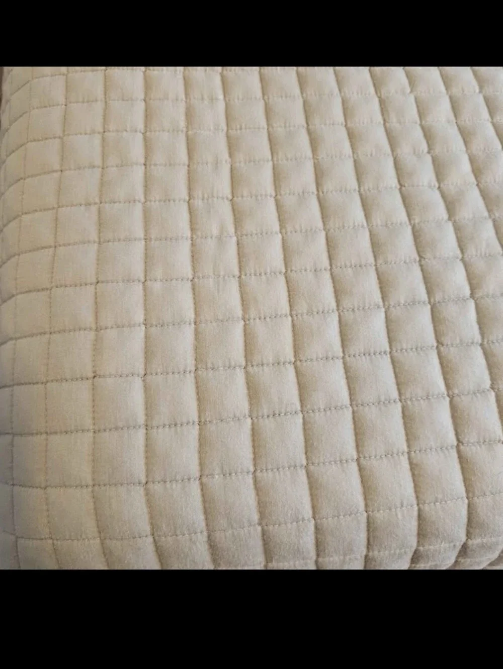 Classic Quilted Bedspread - Light Blue / Light Brown